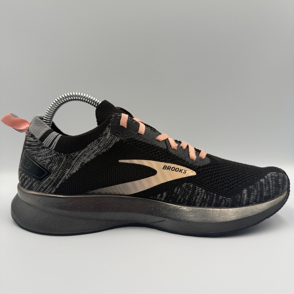 Brooks Levitate 4 Black Running Shoes Pink Sneakers Women's Size 9 B 12032513041 - Picture 4 of 9